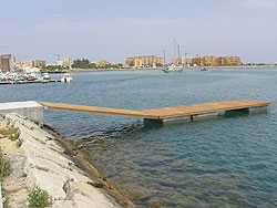 Seaside piers